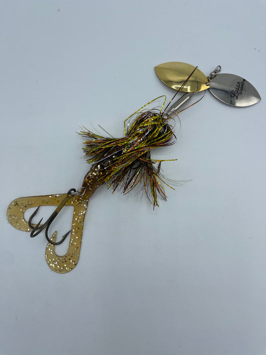 Arm Jerker Double #7 Wide Willow Flashabou