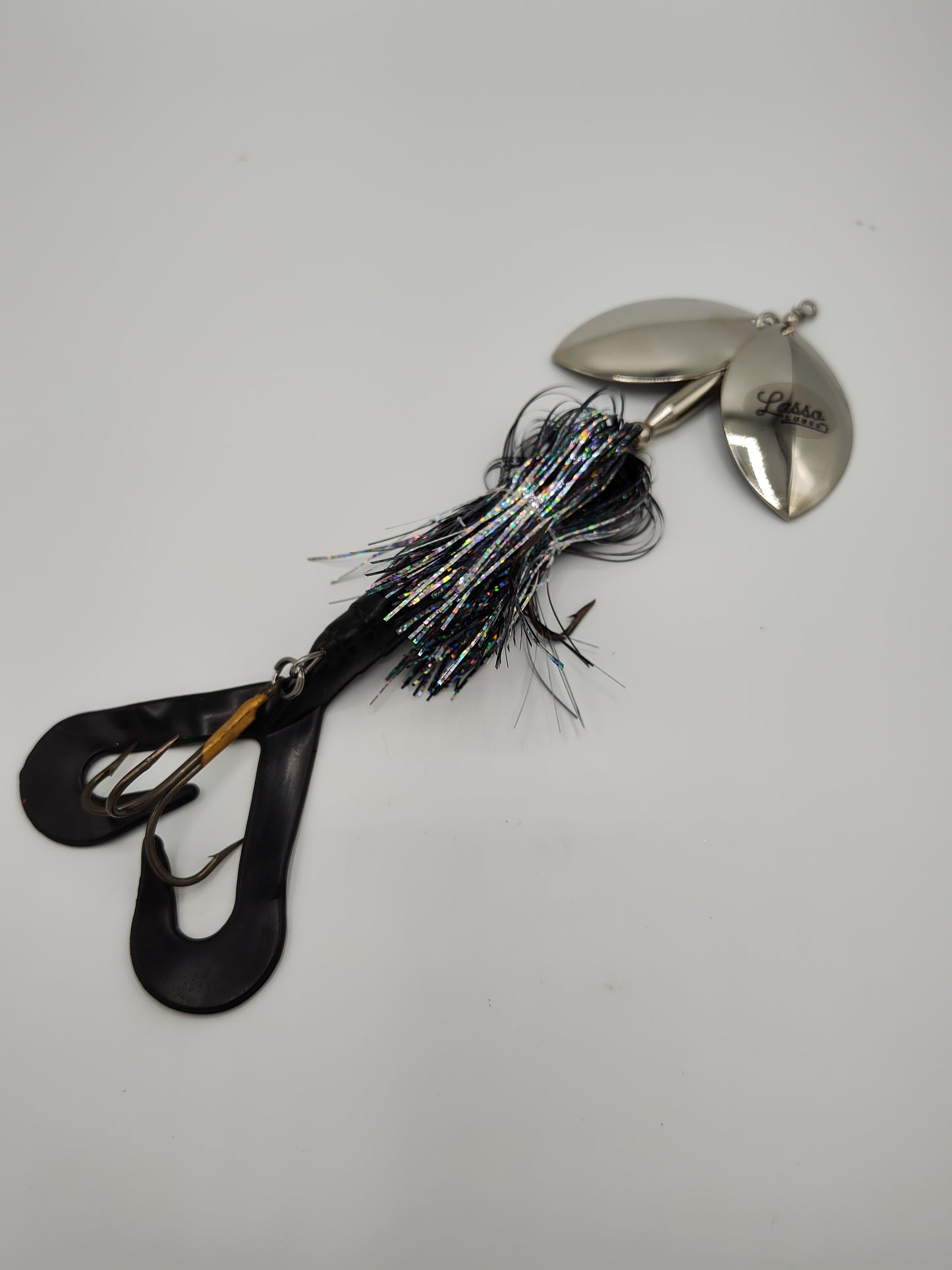 Arm Jerker Double #7 Wide Willow Flashabou