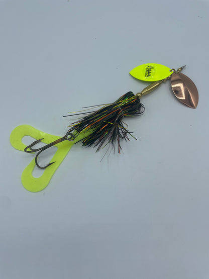 Arm Jerker Double #7 Wide Willow Flashabou