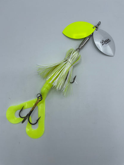 Arm Jerker Double #7 Wide Willow Flashabou