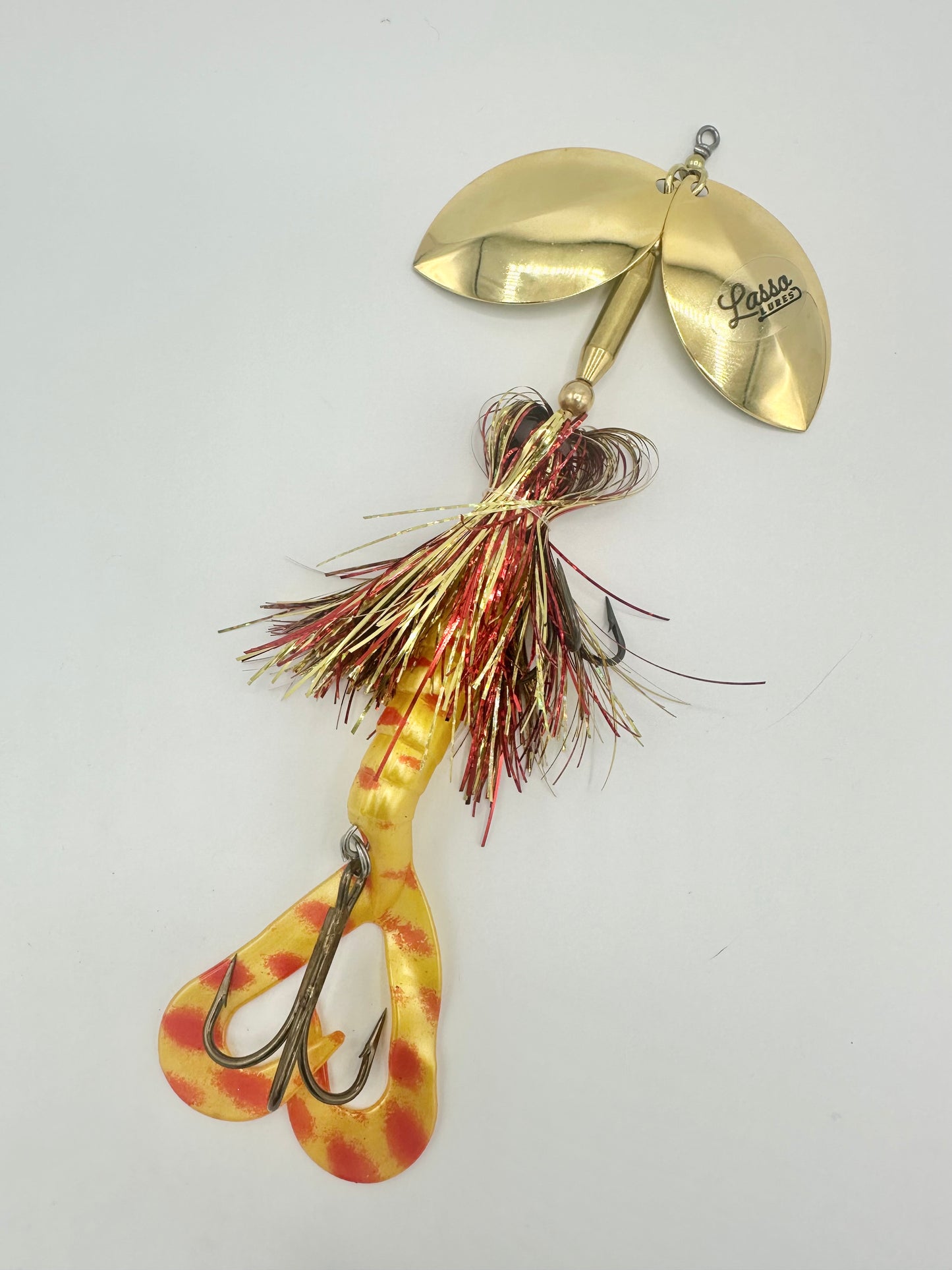 Arm Jerker Double #7 Wide Willow Flashabou